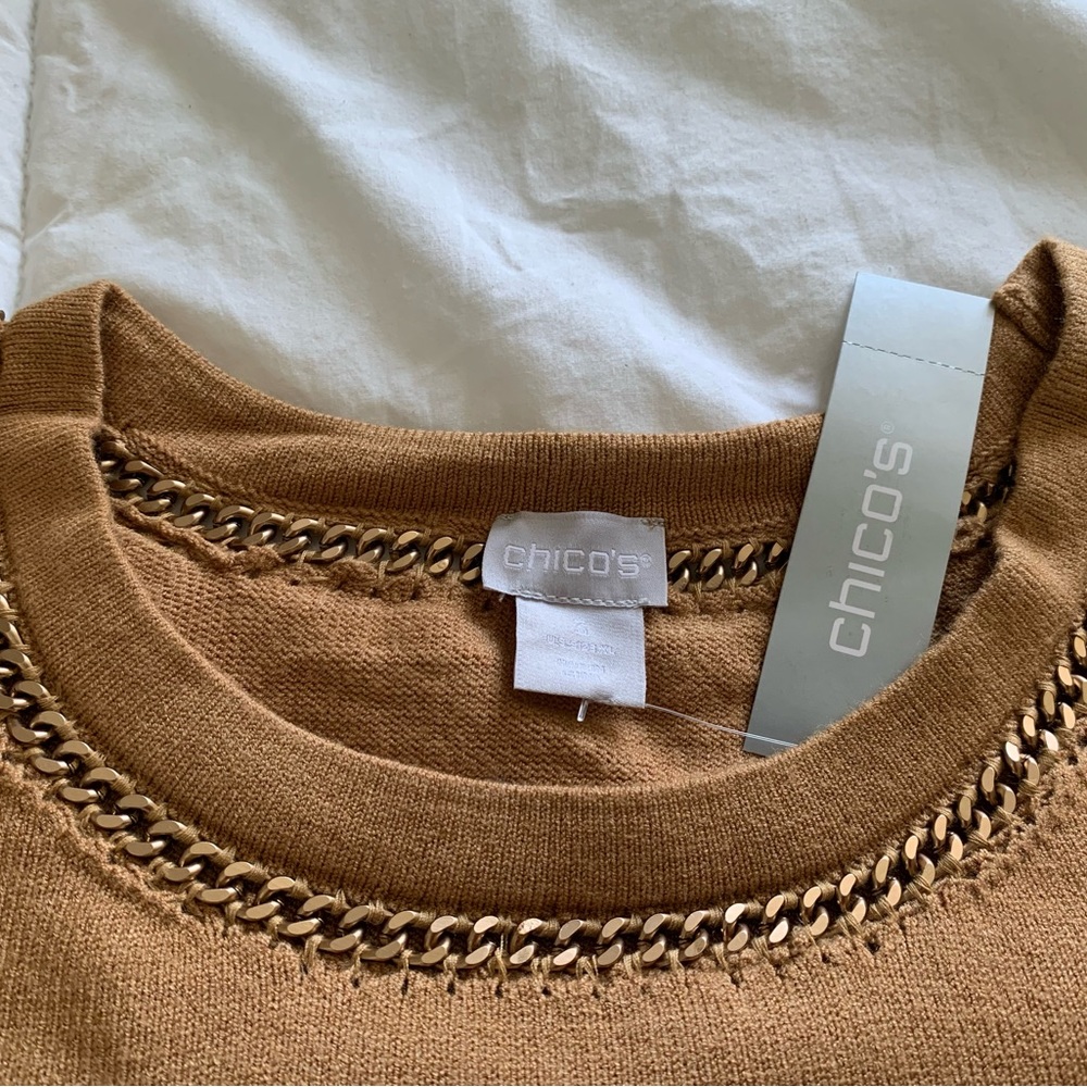 Chico’s Chain neck sweater